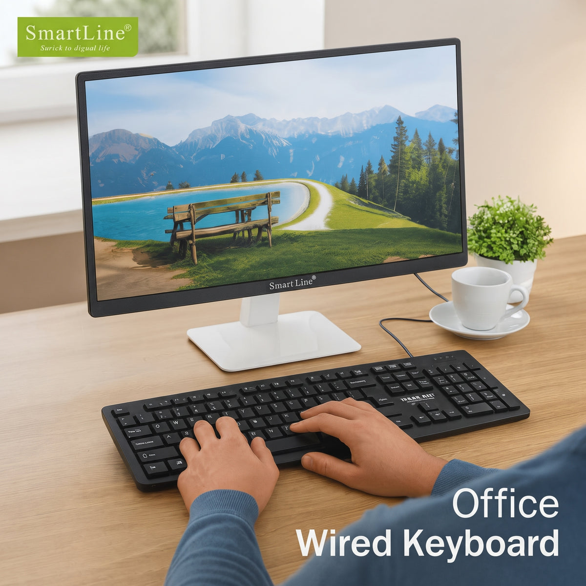 SmarTLine Office Wired Keyboard