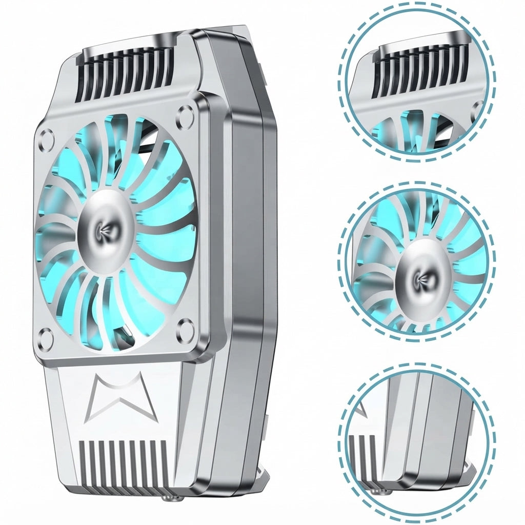 ❄️🎮 MOBILE GAME COOLING FAN — KEEP YOUR PHONE COOL &amp; YOUR GAME ON! 🔥