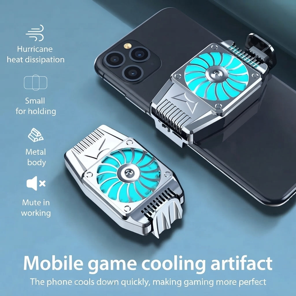 ❄️🎮 MOBILE GAME COOLING FAN — KEEP YOUR PHONE COOL &amp; YOUR GAME ON! 🔥