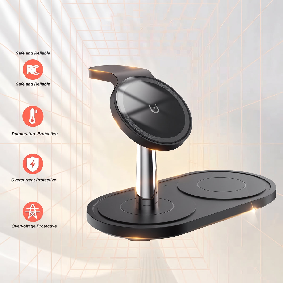 3-in-1 Wireless Charging Station